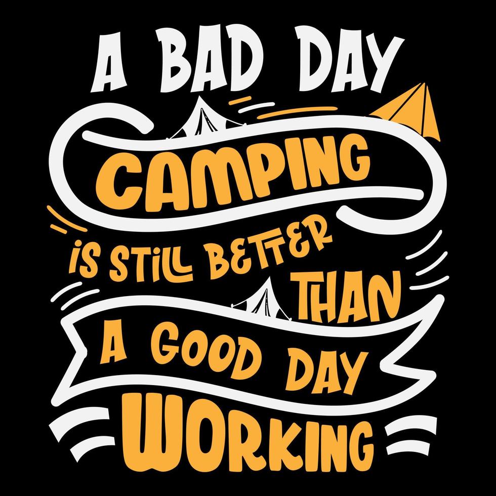 Camping t Hemd Design Grafik, Camping Illustration Vektor Kunst, draussen t Hemd Design, Camping Abenteuer