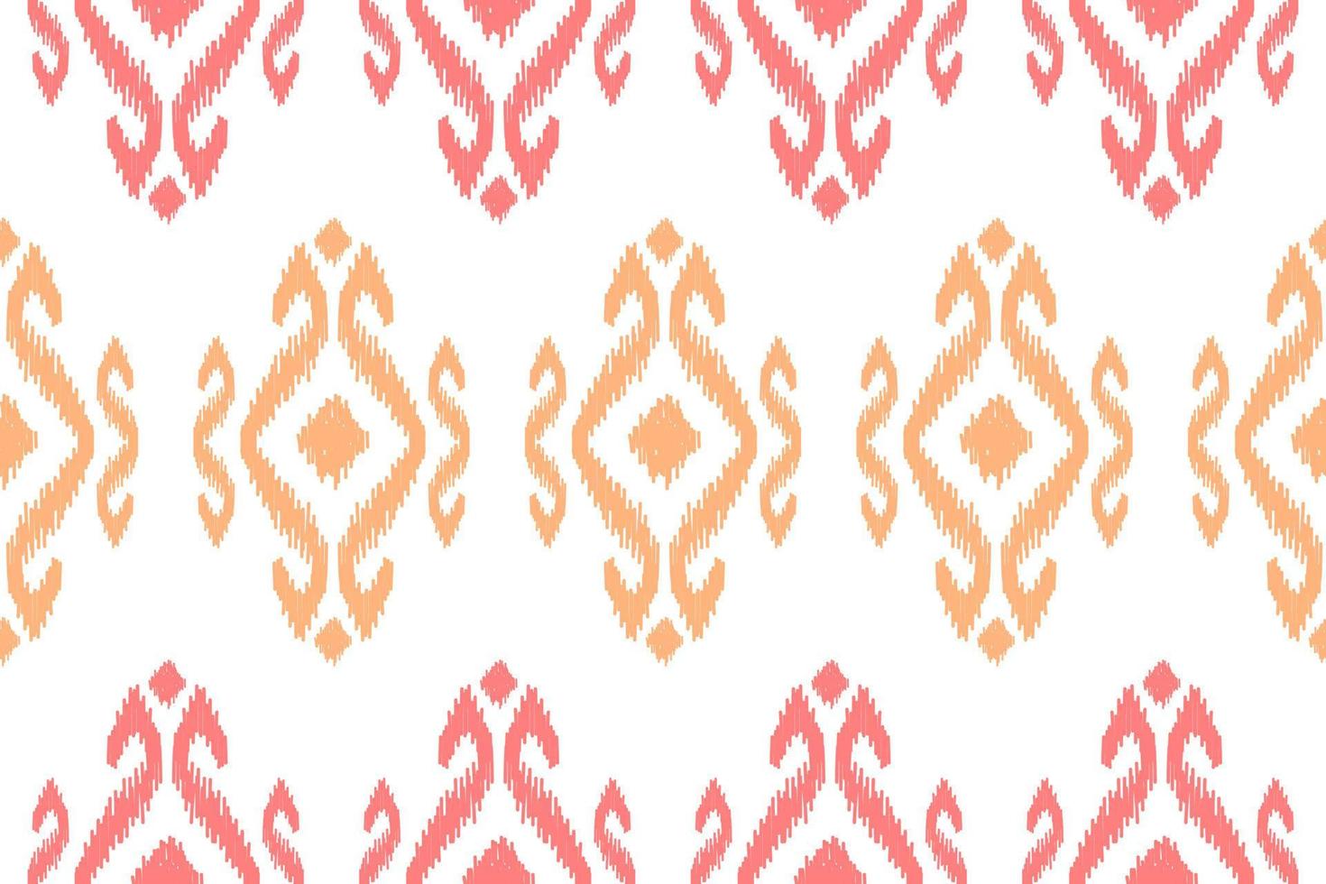 tyg ikat mönster konst. geometrisk etnisk sömlös mönster traditionell. amerikansk, mexikansk stil. vektor