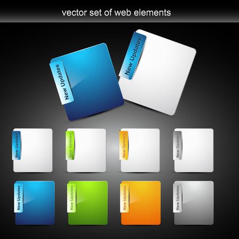 Web-Element-Design vektor