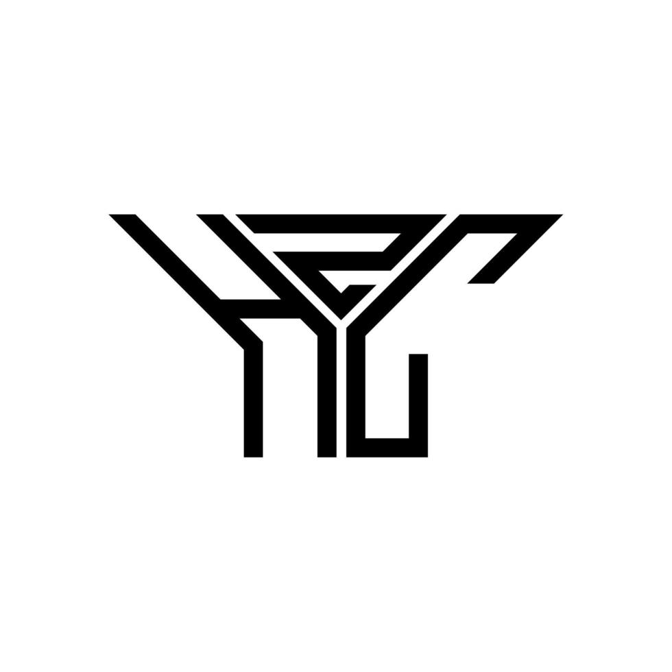 hzc brev logotyp kreativ design med vektor grafisk, hzc enkel och modern logotyp.