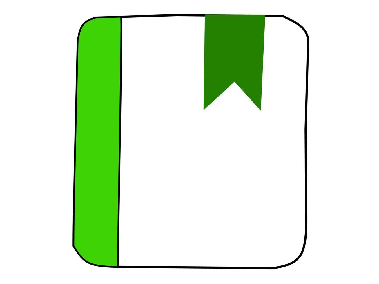 lesen Buch eben Symbol isoliert auf Weiß Hintergrund Element. eben Symbol Vektor Illustration.