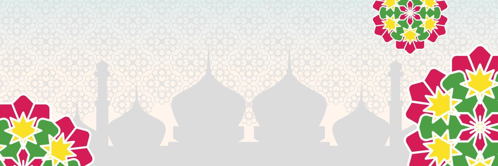 islamic bakgrund, med skön mandala prydnad. vektor mall för banderoller, hälsning kort för islamic högtider, eid al fitr, ramadhan, eid al Adha