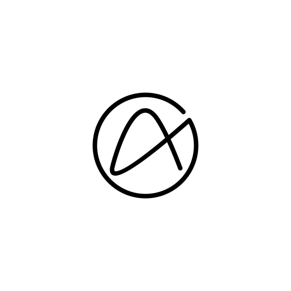 ag ag brev design logotyp logotyp ikon begrepp med serif font och klassisk elegant stil se vektor illustration.