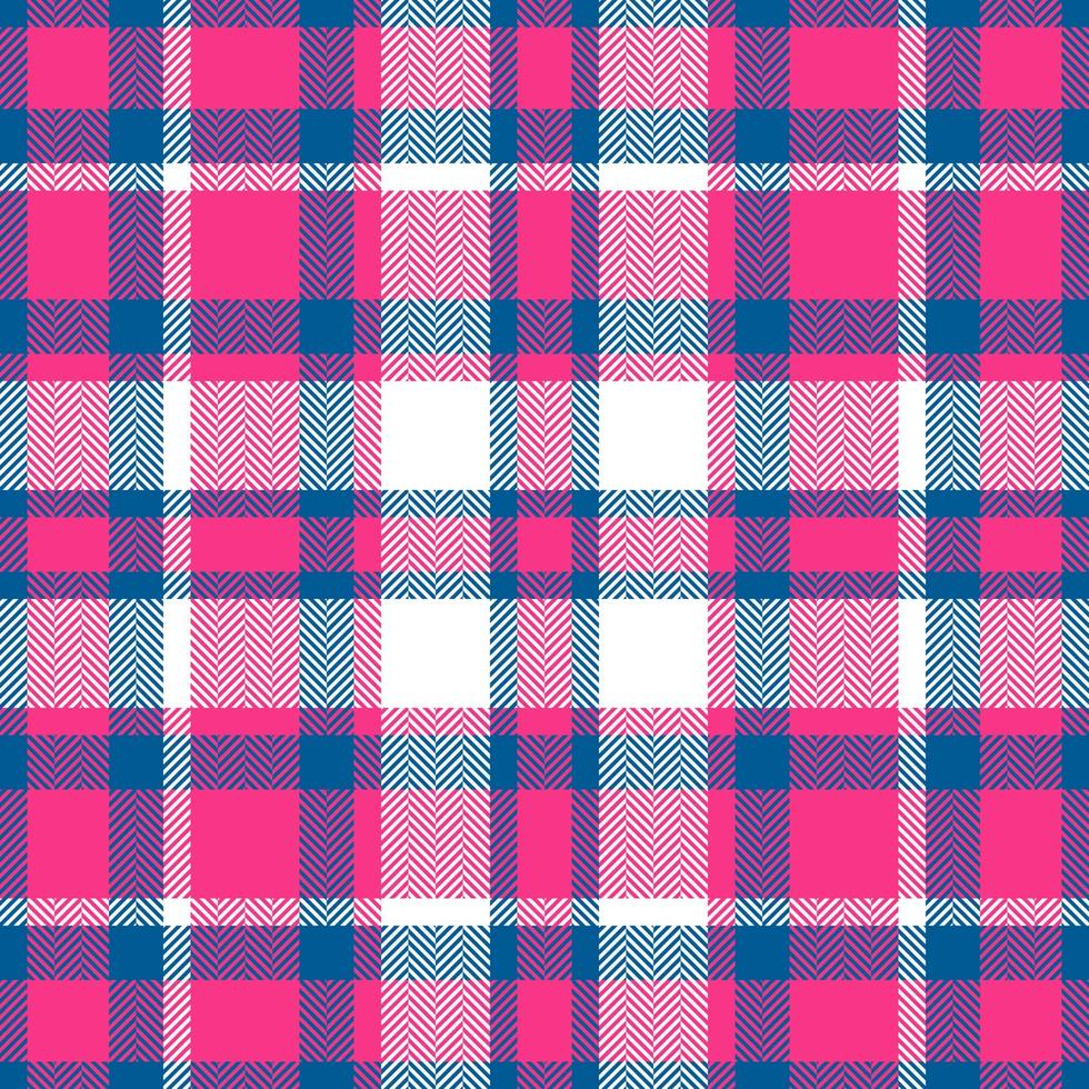 pläd kolla upp mönster. sömlös tyg textur. tartan textil- skriva ut. vektor