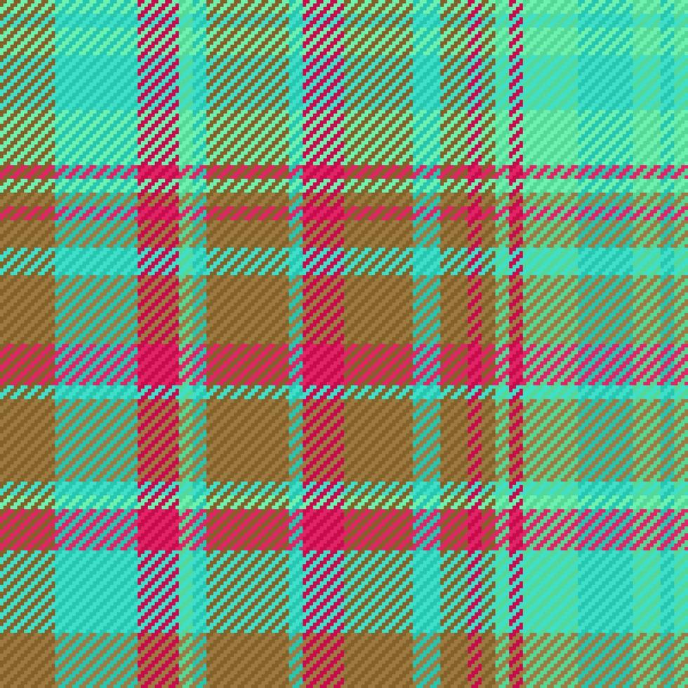 kolla upp tartan textil. mönster pläd bakgrund. vektor textur sömlös tyg.