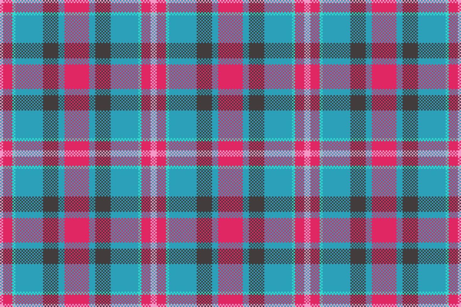 bakgrund sömlös kolla upp. textur pläd tyg. textil- mönster tartan vektor. vektor