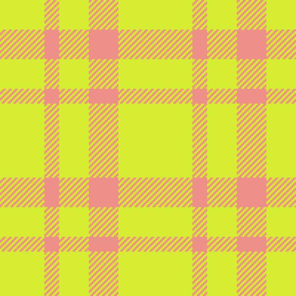 Stoff Muster Textil. Plaid nahtlos Hintergrund. prüfen Tartan Vektor Textur.