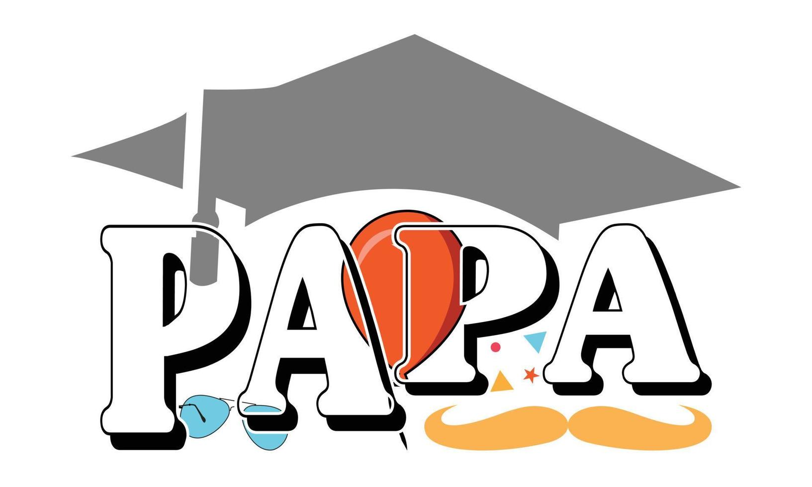 Lycklig fars dag, super pappa, pappa, bäst pappa typografi t-shirt design. fars dag motiverande typografi t-shirt kreativ ungar, vektor