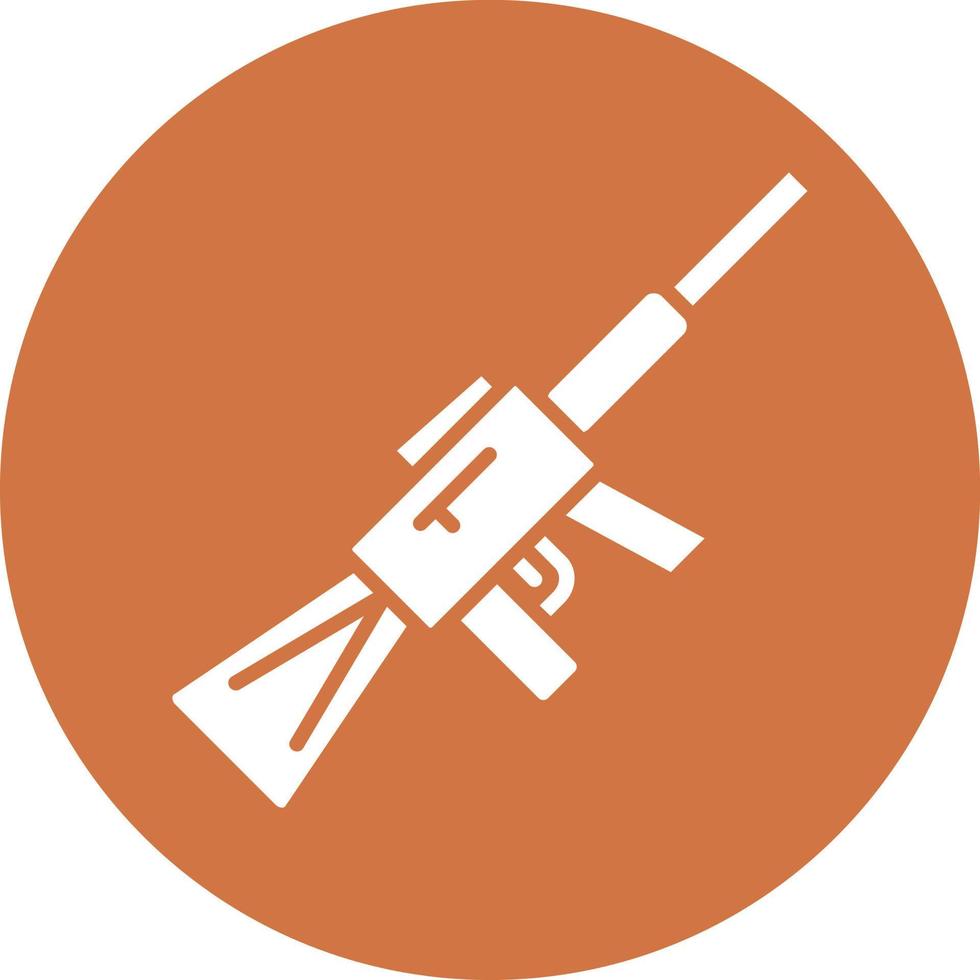 Gewehr Vektor Symbol Stil