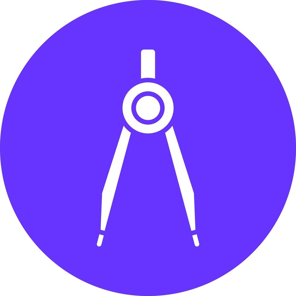 kompass vektor ikon stil
