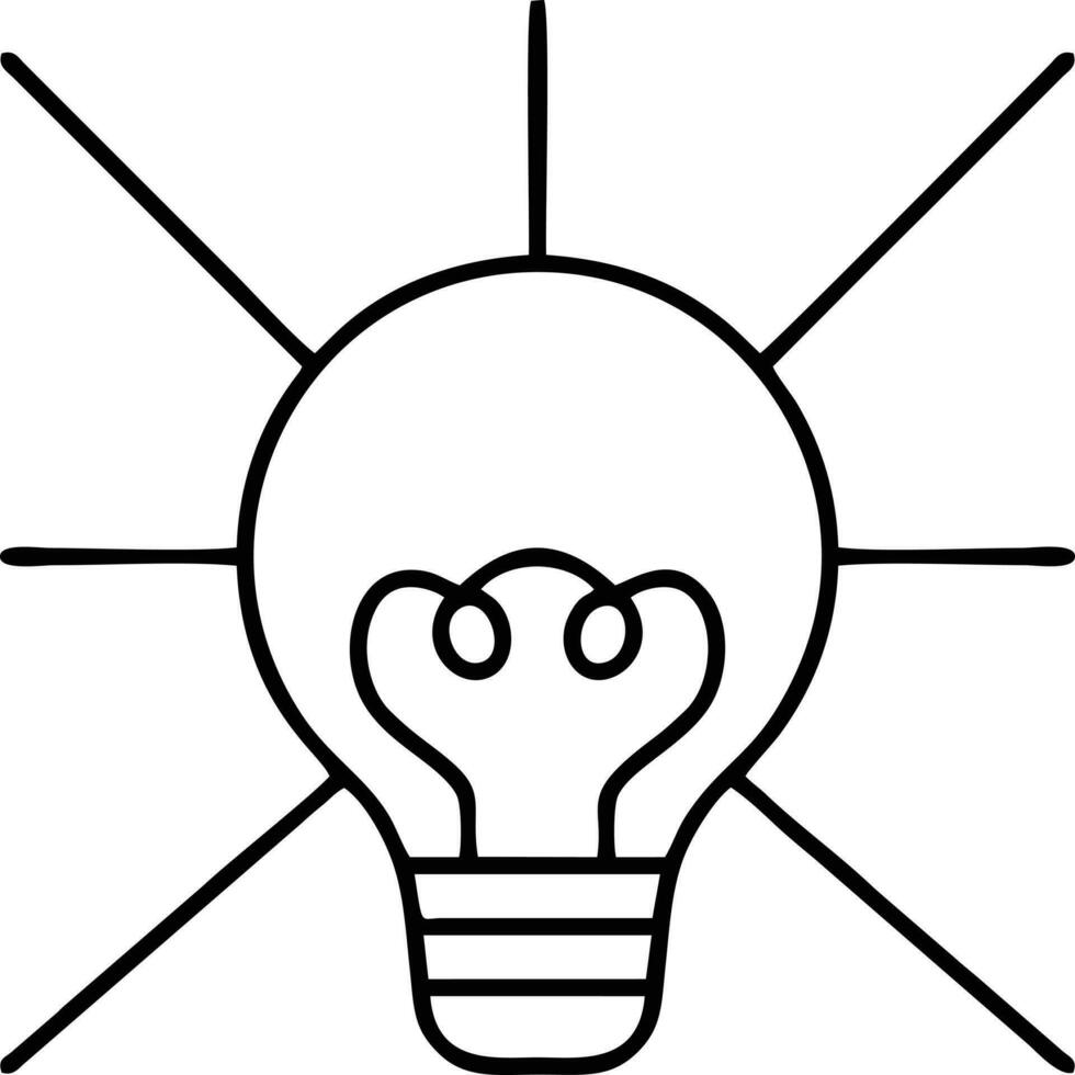 Idee Lösung Symbol Symbol Vektor Bild. Illustration von das kreativ Innovation Konzept Design. eps 10