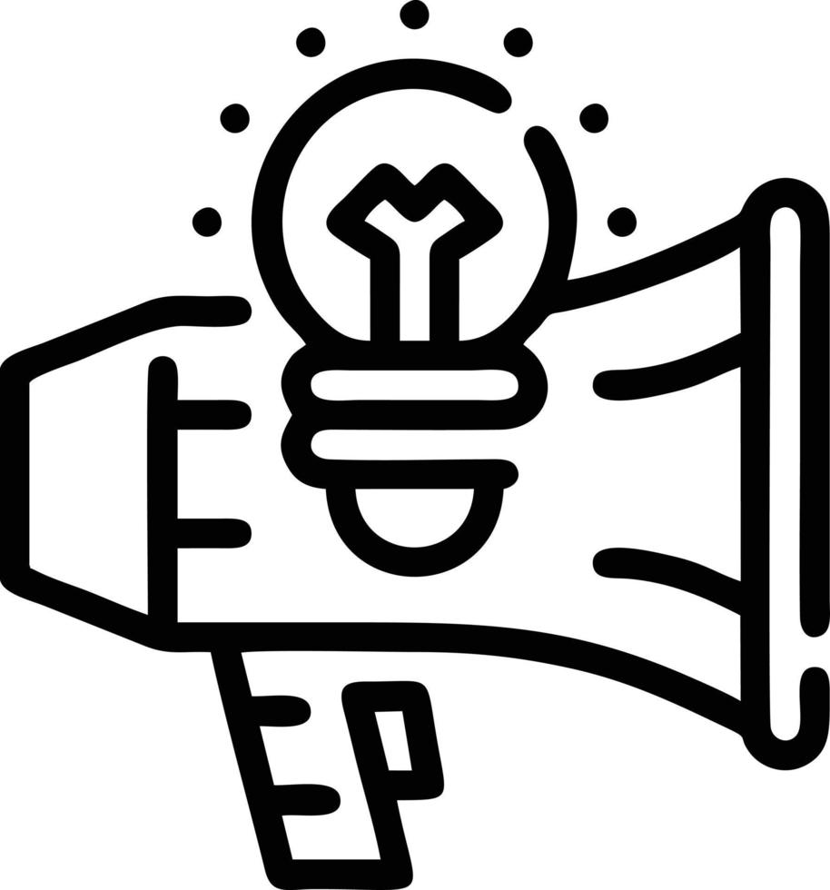 Idee Lösung Symbol Symbol Vektor Bild. Illustration von das kreativ Innovation Konzept Design. eps 10