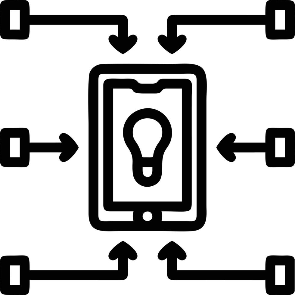 Idee Lösung Symbol Symbol Vektor Bild. Illustration von das kreativ Innovation Konzept Design. eps 10