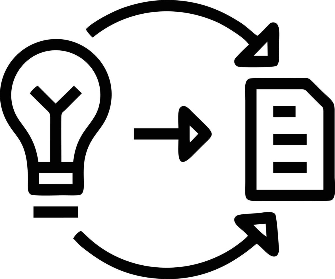 aning lösning ikon symbol vektor bild. illustration av de kreativ innovation begrepp design. eps 10