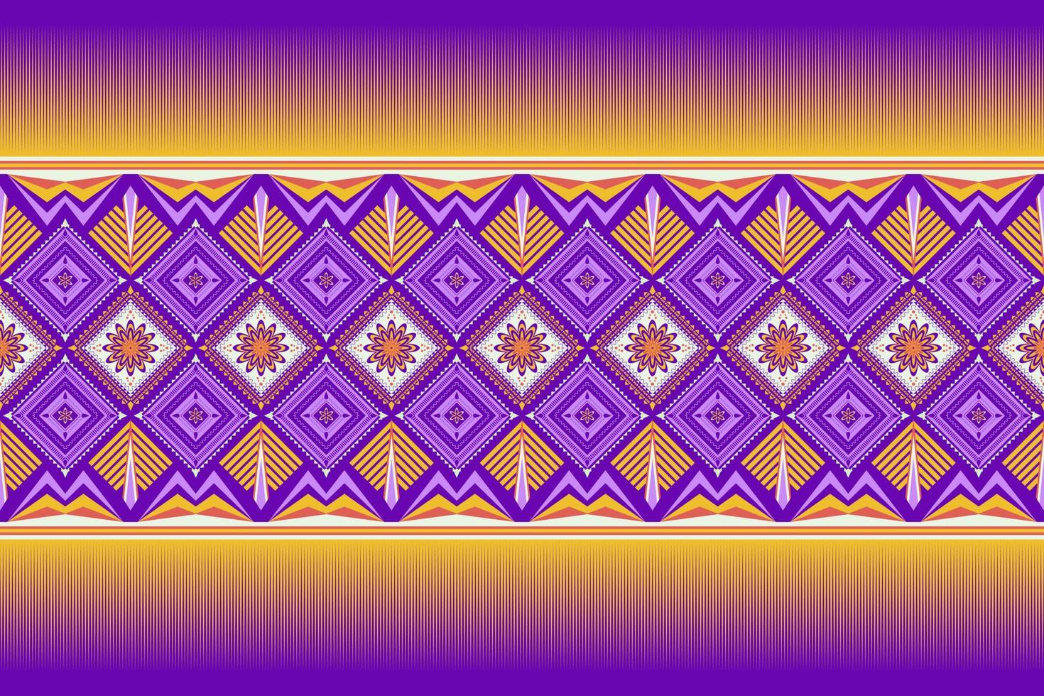 nahtlos geometrisch ethnisch orientalisch Muster lila Ton. vektor