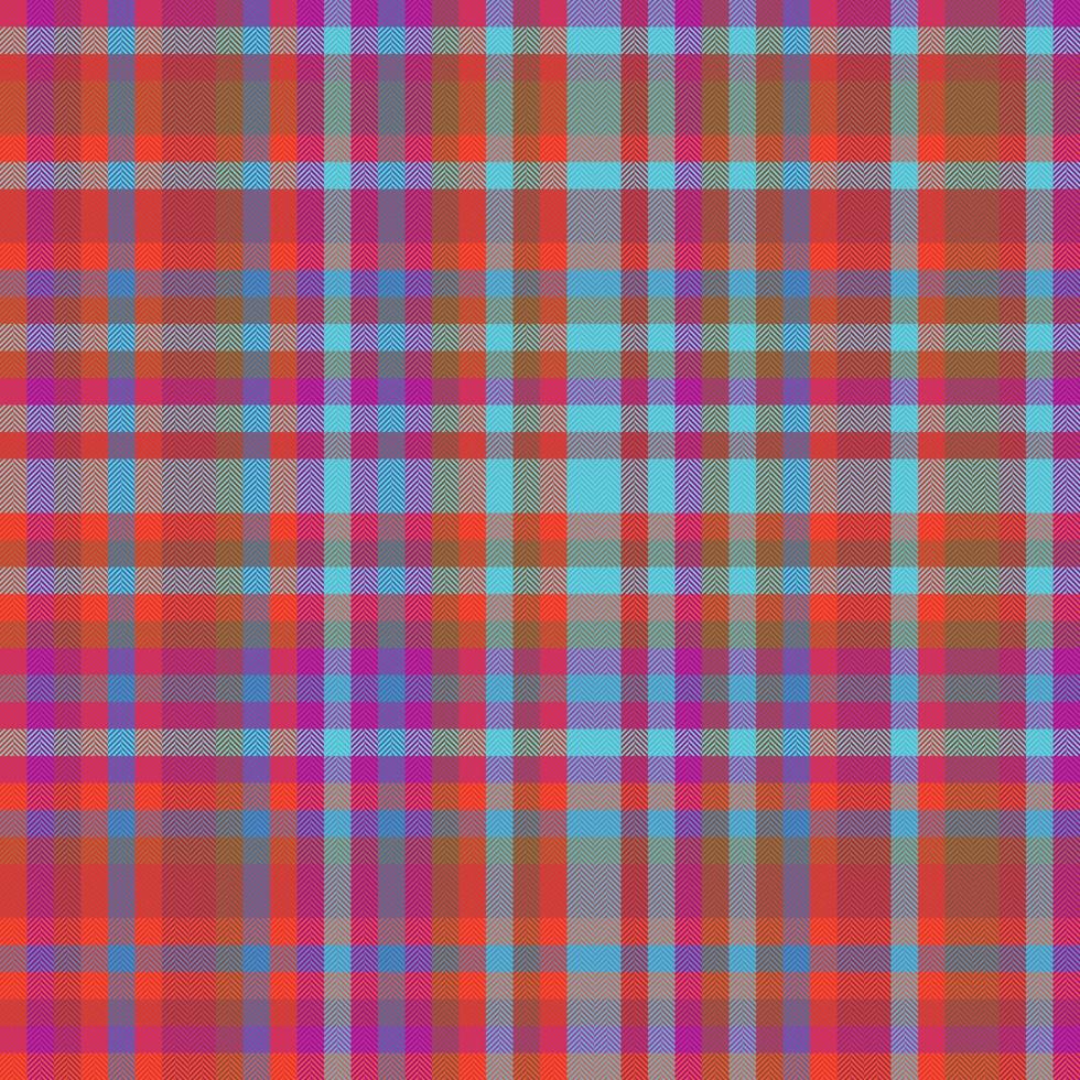 prüfen Muster Textil. Hintergrund Textur Stoff. Tartan nahtlos Vektor Plaid.