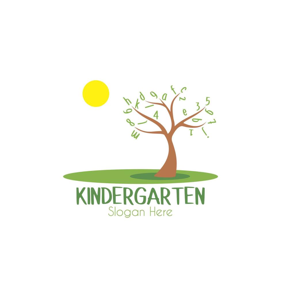 abstrakt Kinder Stadt Logo Spielplatz, Kinder Zone Symbol Design Vorlage vektor