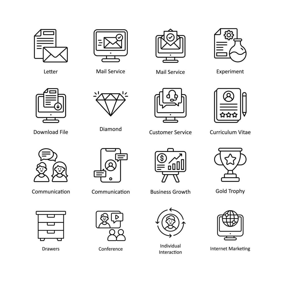 Projekt Verwaltung Vektor Gliederung Symbol Design Illustration. medizinisch Symbol auf Weiß Hintergrund eps 10 Datei einstellen 1