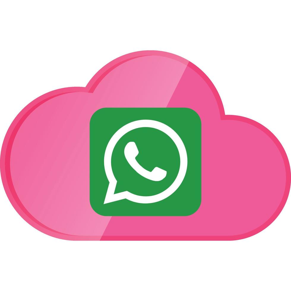 WhatsApp welche können leicht bearbeiten oder ändern vektor