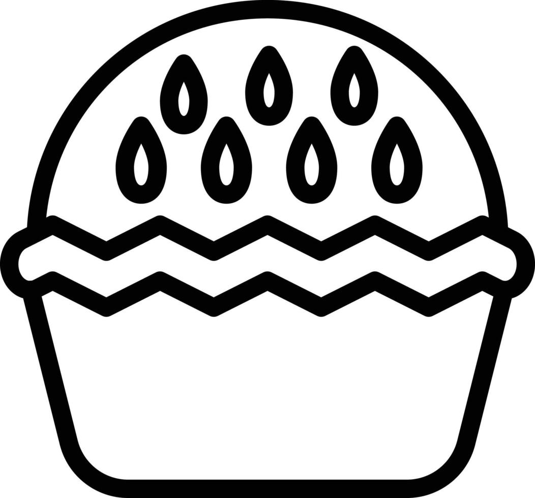 Vektor Design Apfel Kuchen Symbol Stil