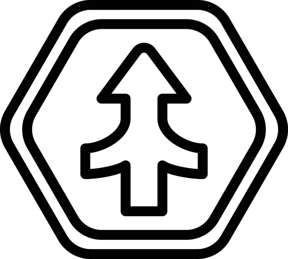 Vektor Design beitreten Straße Symbol Stil