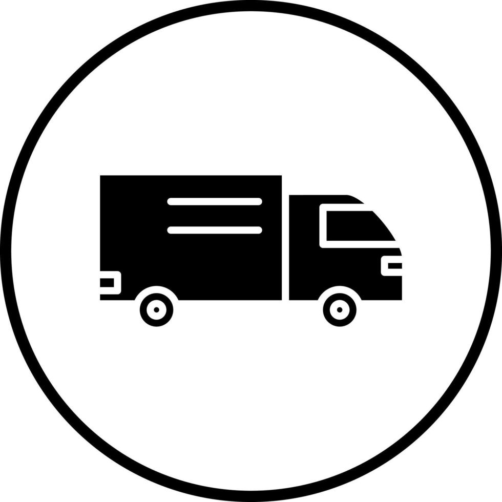 Vektor Design LKW Vektor Symbol Stil