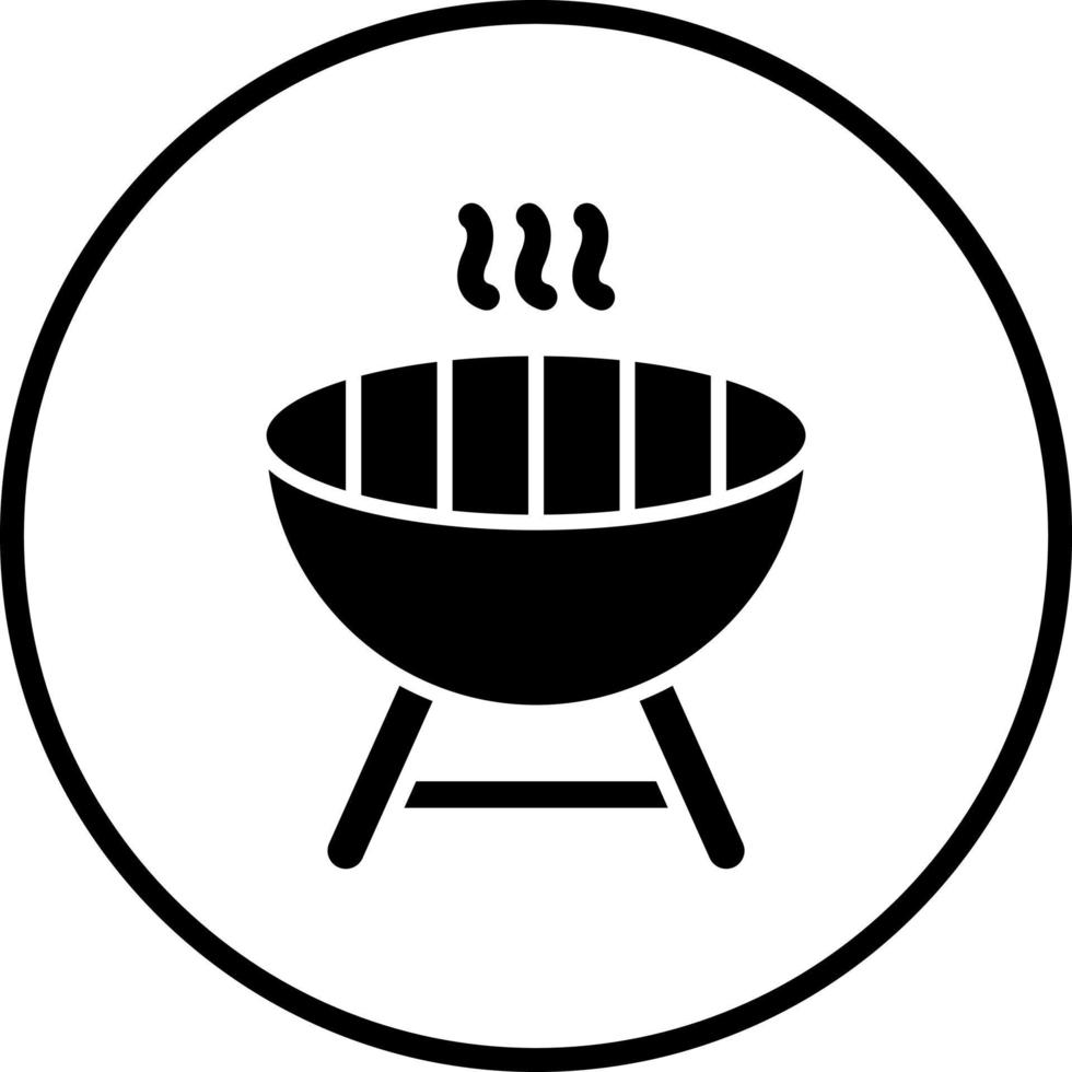 Vektor Design Grill Vektor Symbol Stil