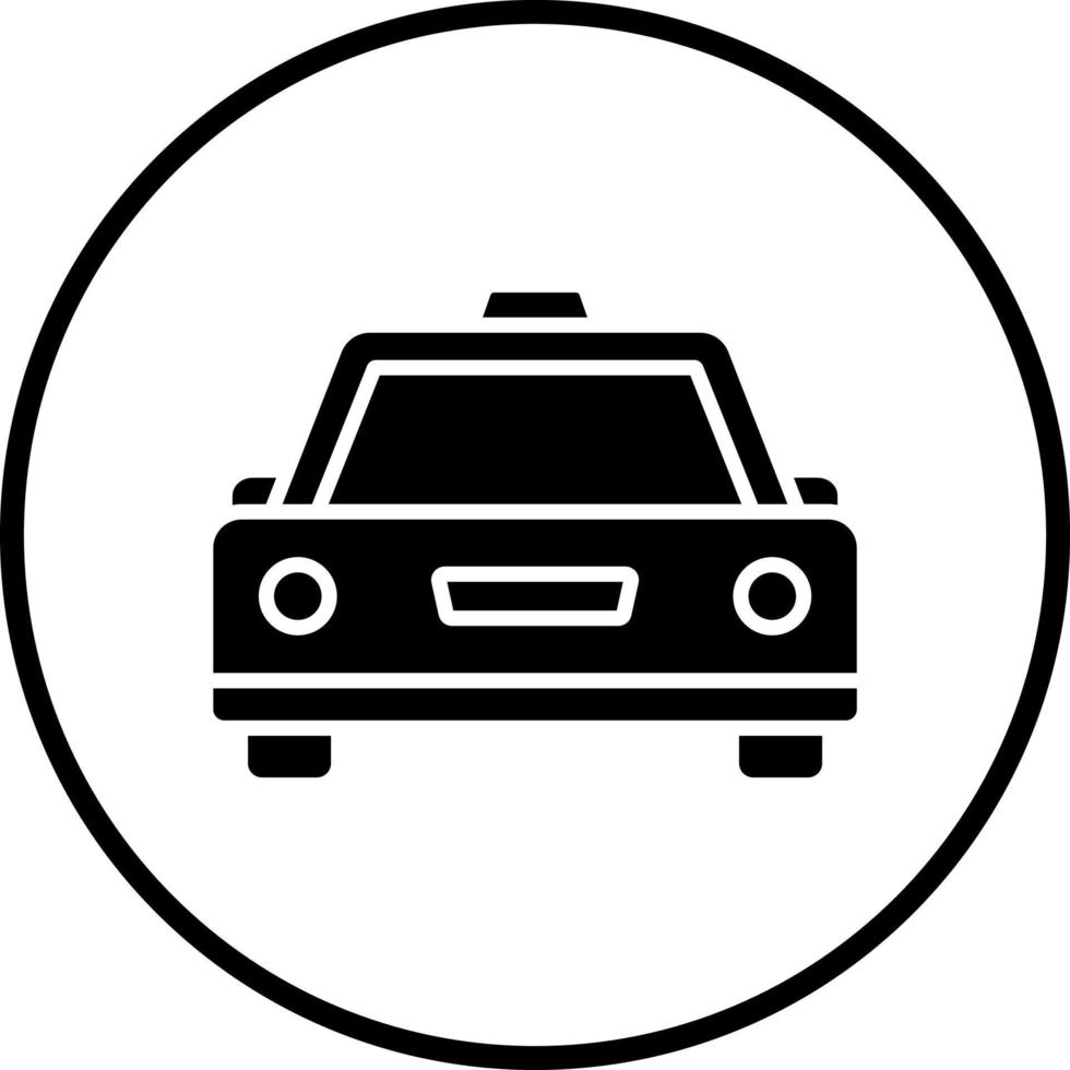 Vektor Design Taxi Vektor Symbol Stil