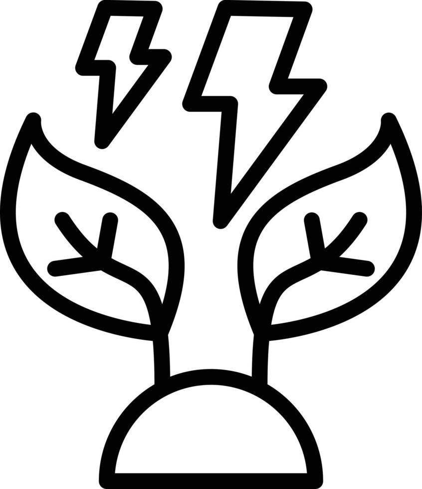 Grün Energie Vektor Symbol Stil