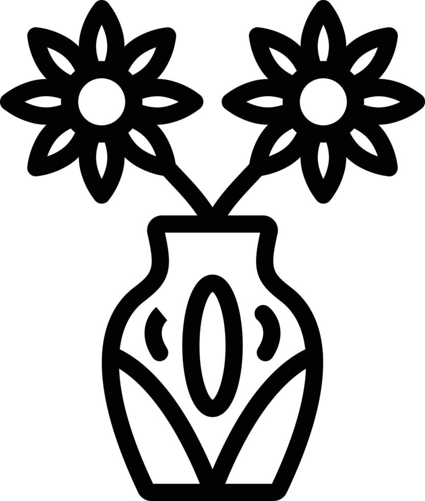 Vase Vektor Symbol Stil