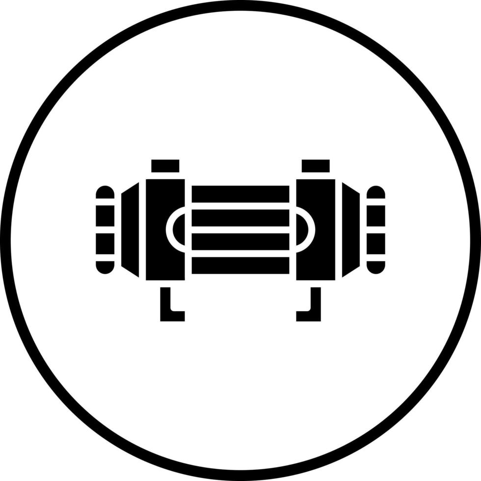 Kondensator Vektor Symbol Stil