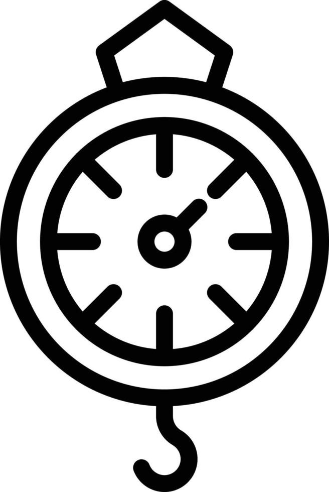 Steelyard Vektor Symbol Stil