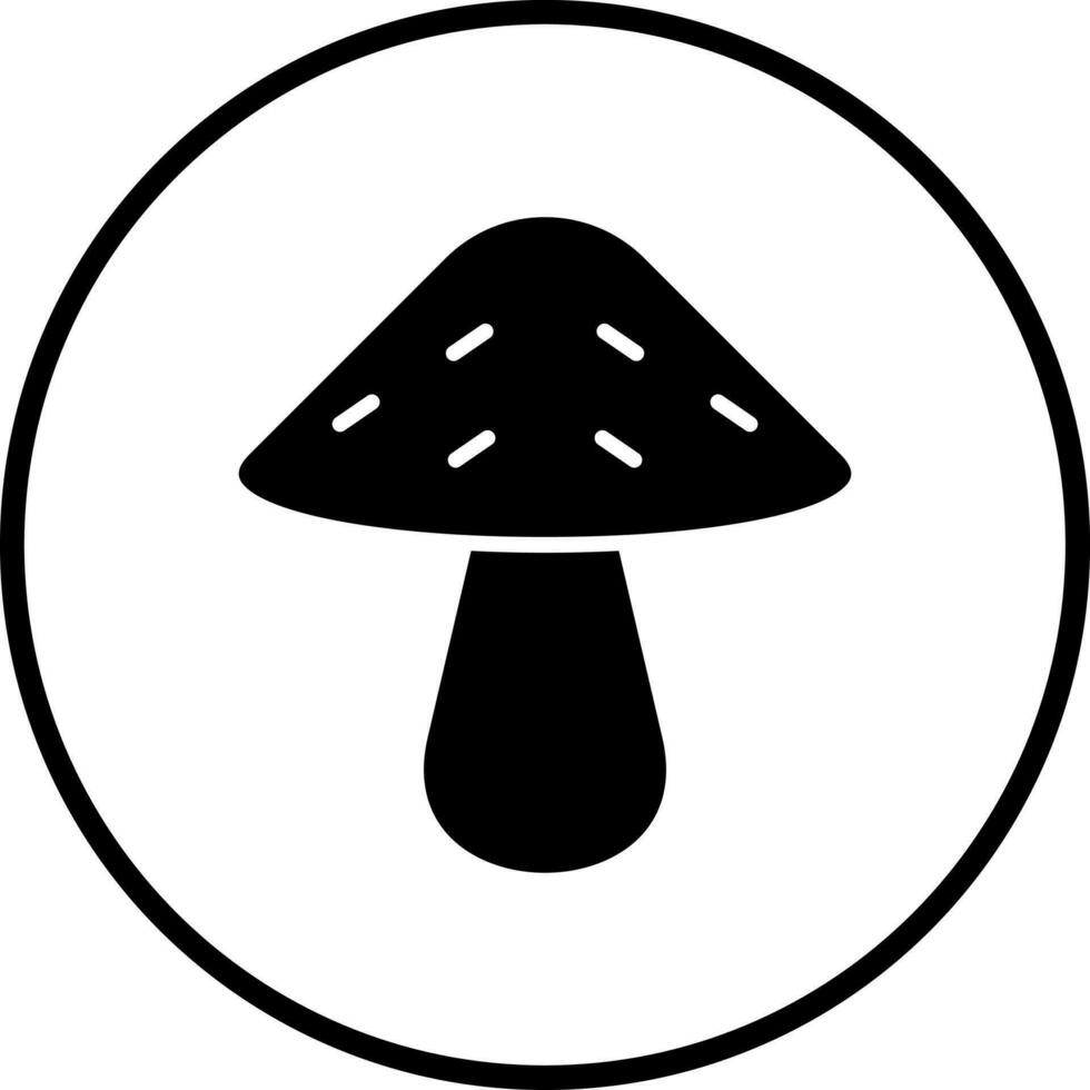 Pilz Vektor Symbol Stil