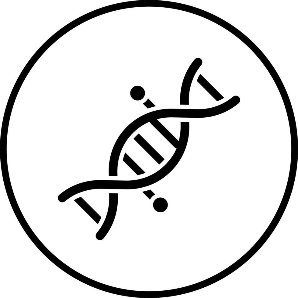 DNA Vektor Symbol Stil