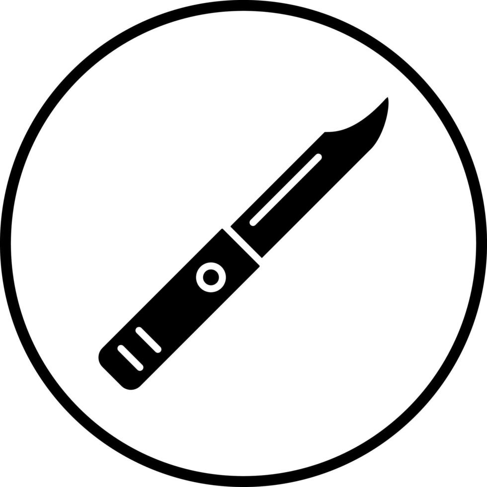 Messer Vektor Symbol Stil