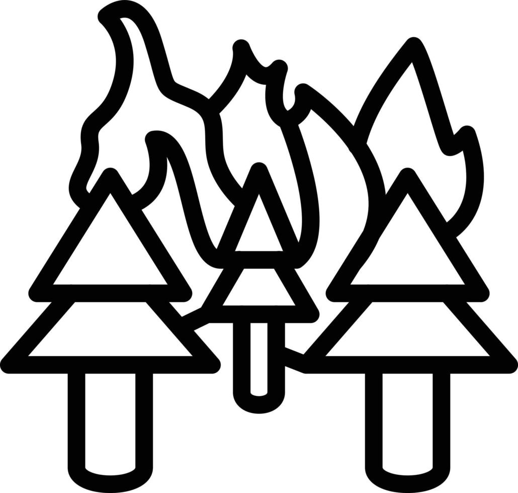 Lauffeuer Vektor Symbol Stil