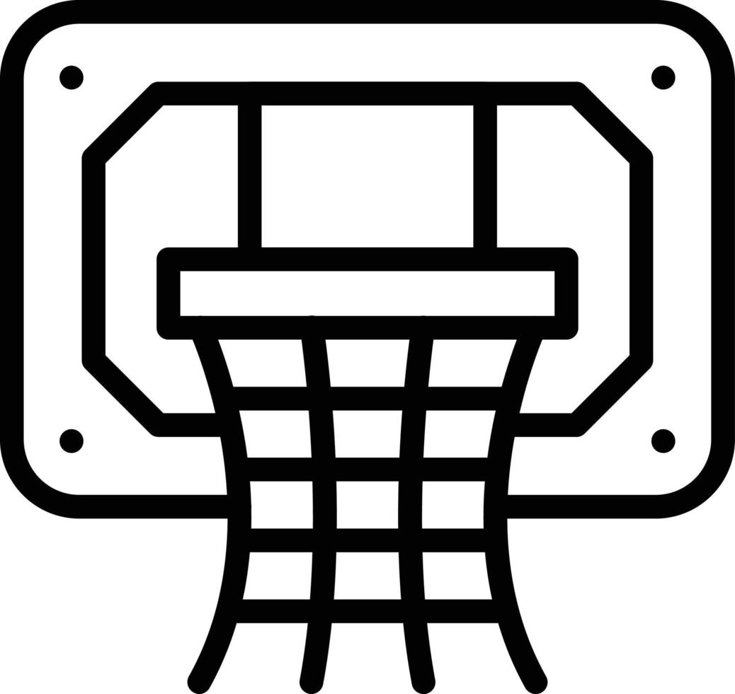 Basketball Band Vektor Symbol Stil