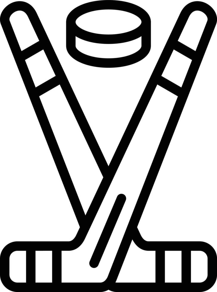 Eis Eishockey Vektor Symbol Stil