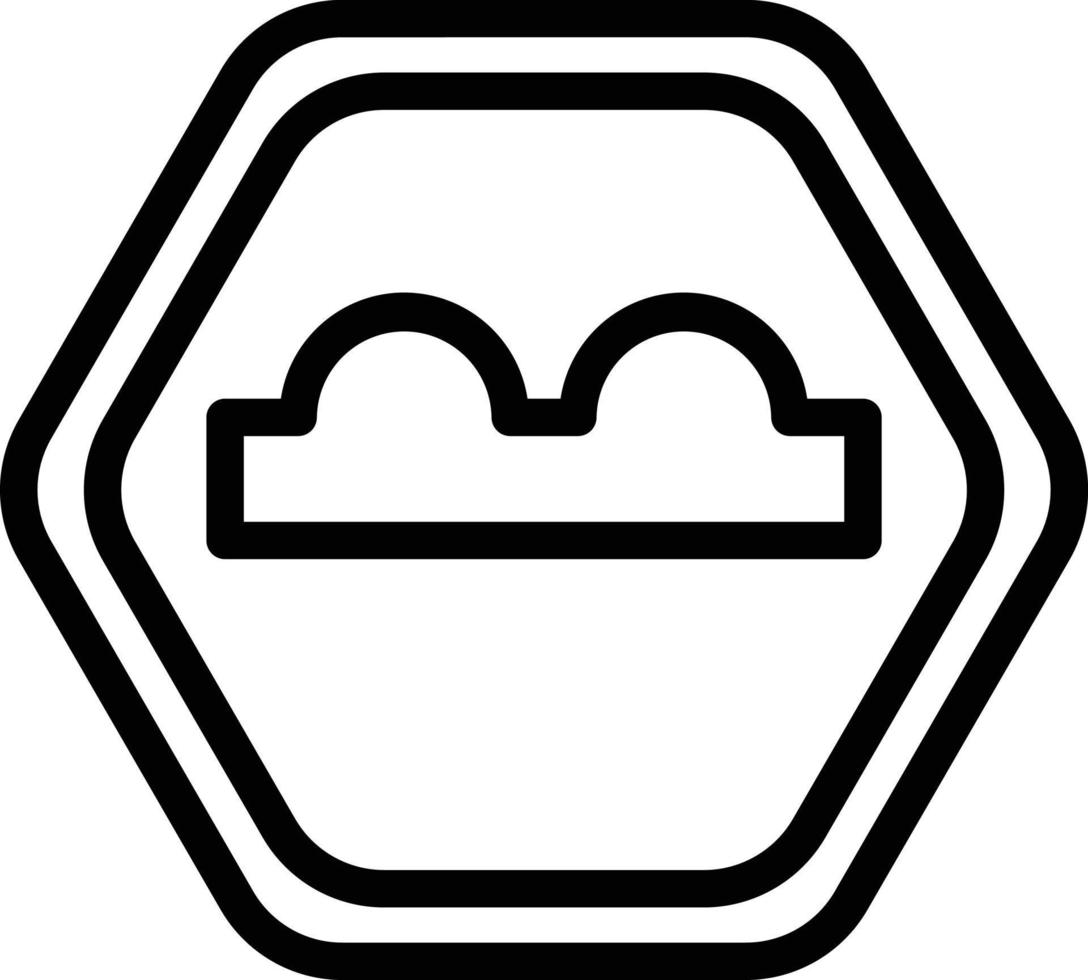 Vektor Design Buckel Symbol Stil