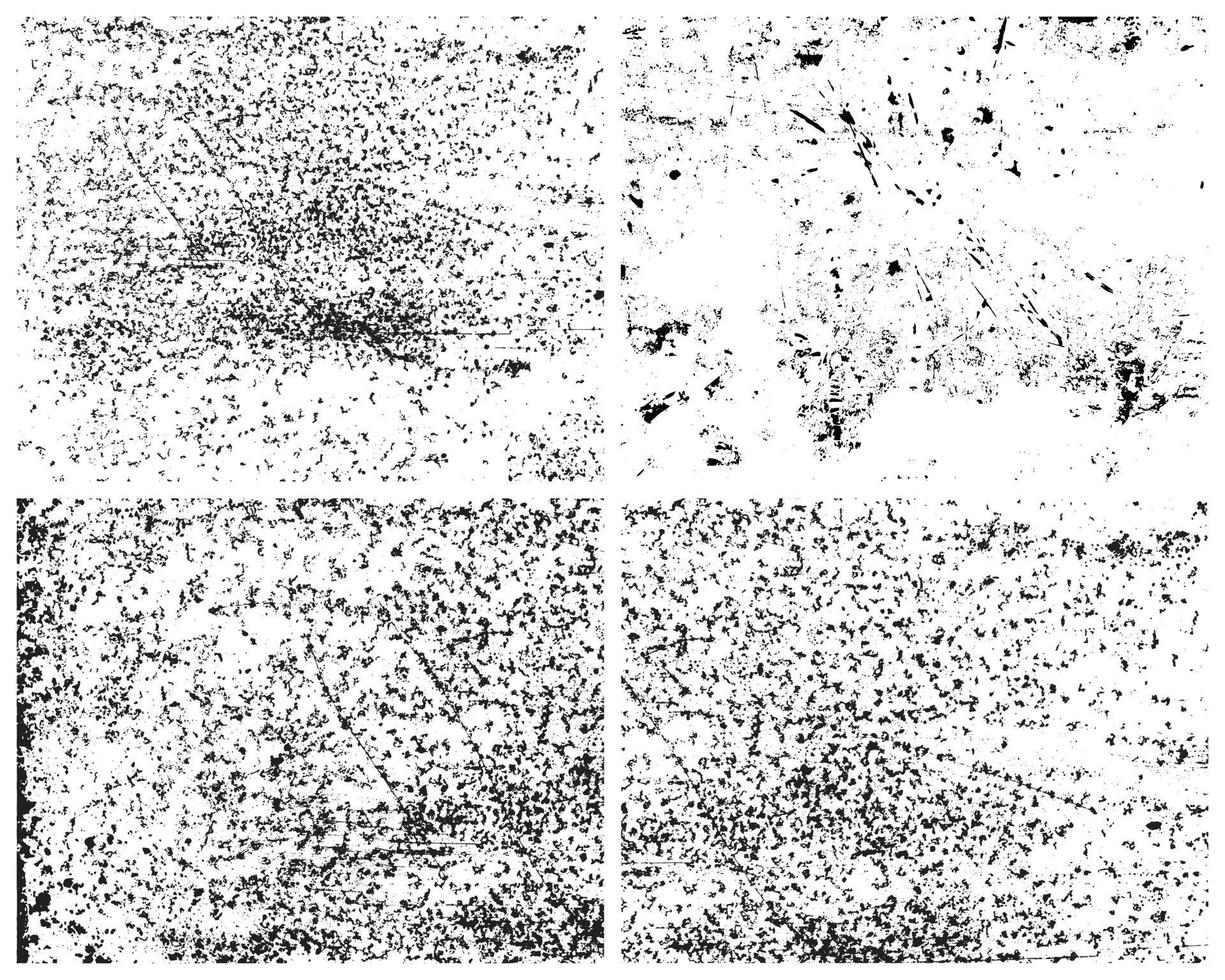 grunge texturer vektor pack. kornstruktur, grov konsistens, tappningstruktur. bedrövad effekt. nödtextur.