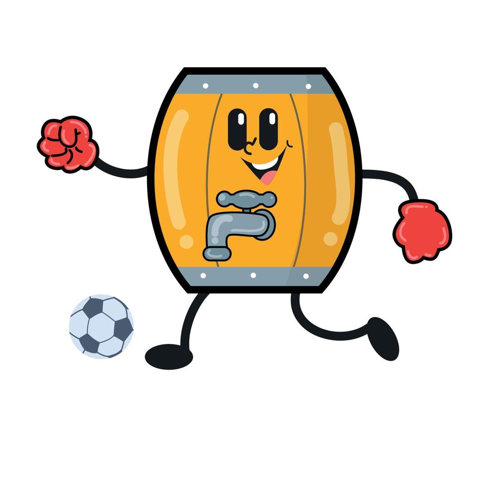 Illustration von Sport mit genug Wasser Logo zum Unternehmen spezialisieren im Mineral Wasser vektor