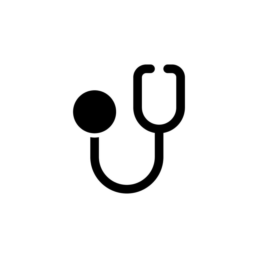 stetoskop ikon vektor för några syften