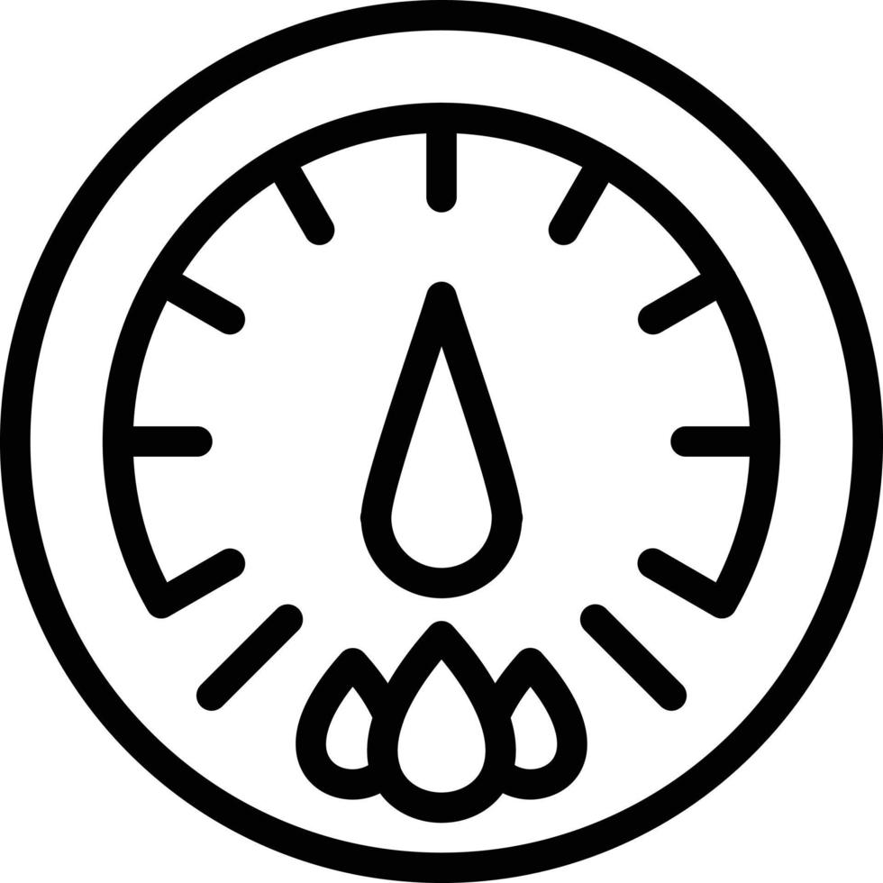 Meter Vektor Symbol Stil