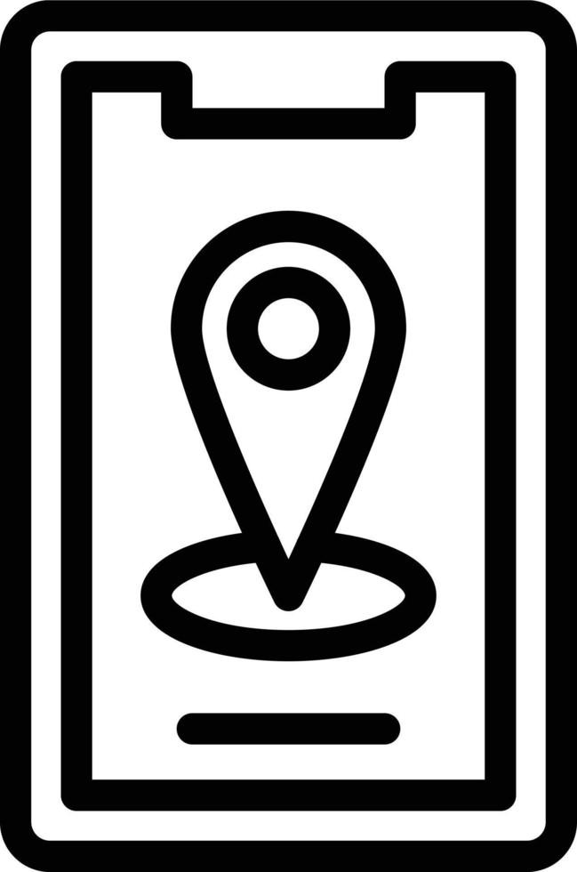 Vektor Design Handy, Mobiltelefon Karte Symbol Stil