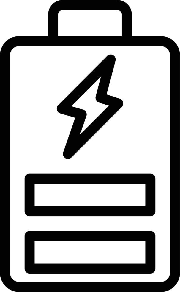 Vektor Design Batterie Symbol Stil