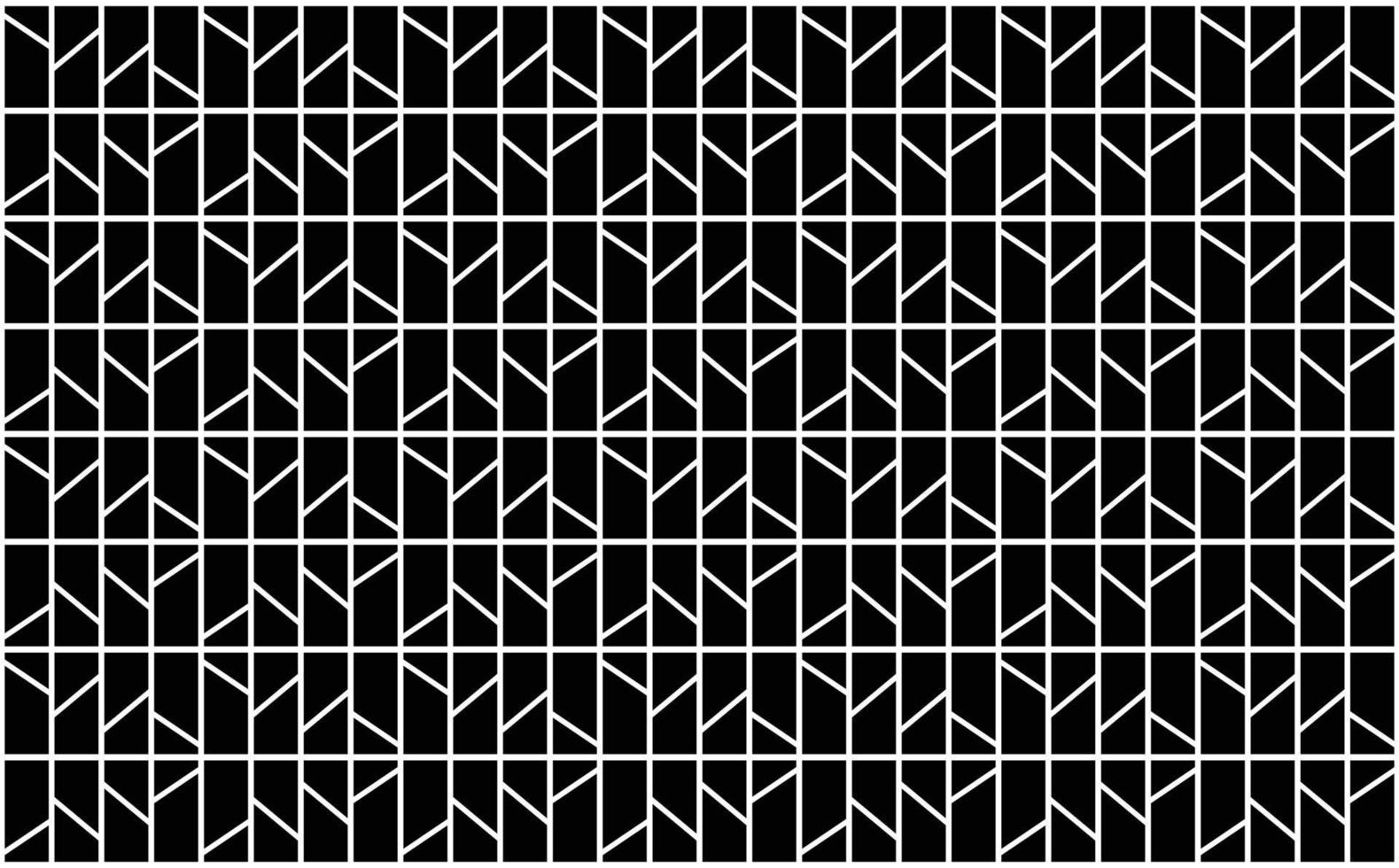 schwarz farbig gefliest Muster mit Weiß Linien. geeignet zum Drucke, Hintergrund, Abdeckung, und Banner. vektor
