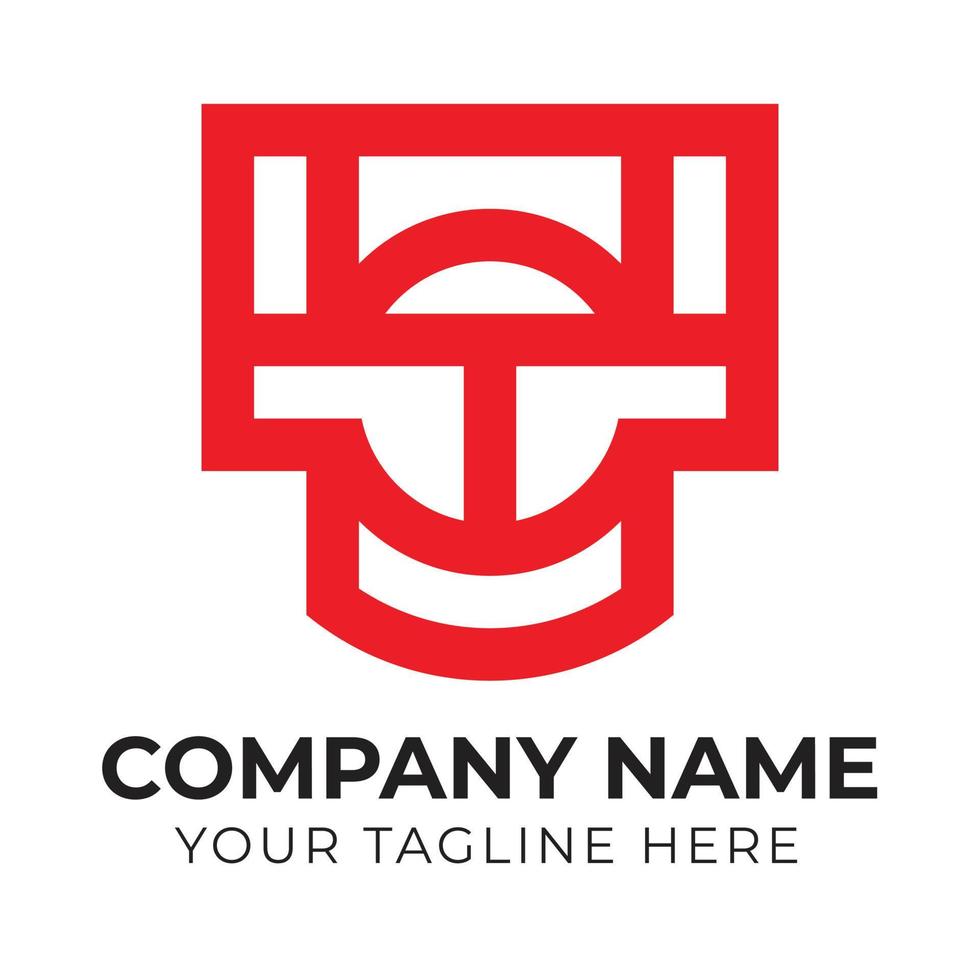 modern minimalistisk företag logotyp design för din företags- identitet fri vektor