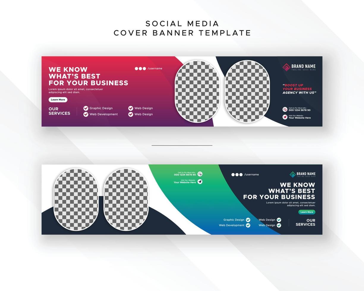 modern företag visa utställning annons monter social media omslag edin baner webb ad posta design vektor