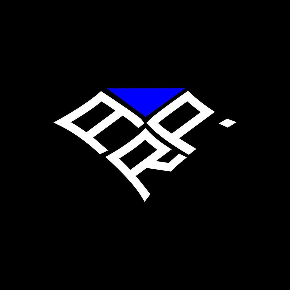 arp letter logo kreatives design mit vektorgrafik, arp einfaches und modernes logo. vektor
