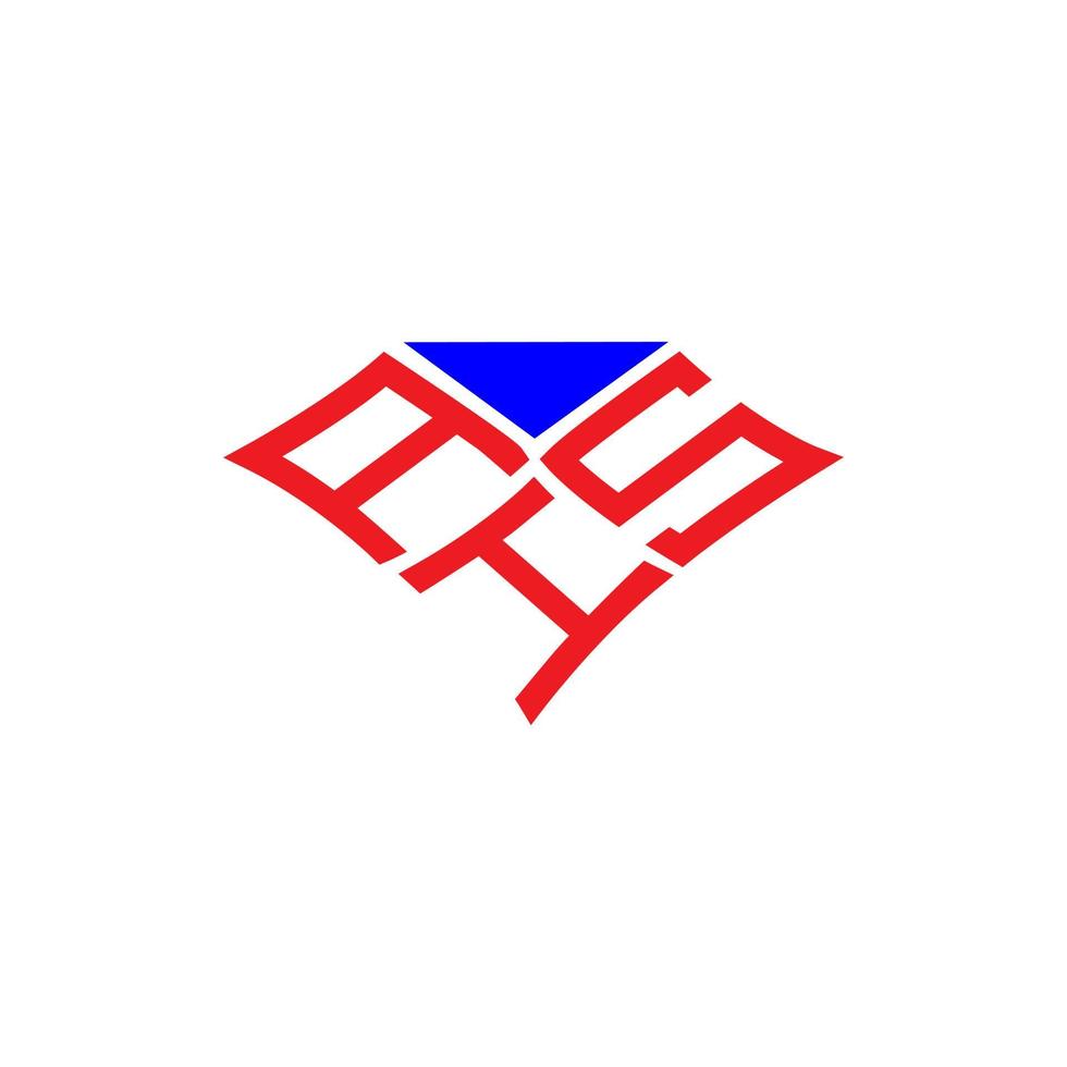 ais brev logotyp kreativ design med vektor grafisk, ais enkel och modern logotyp.